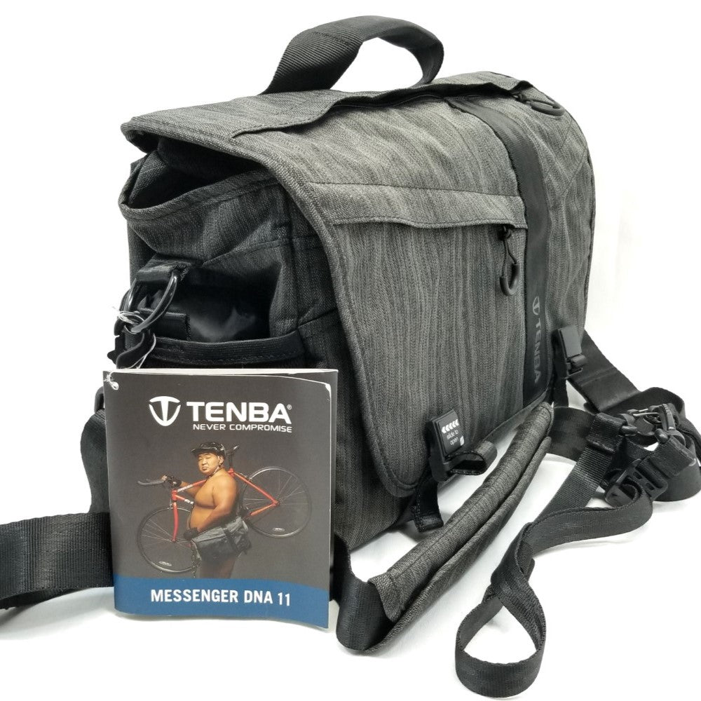 TENBA DNA 11 Messenger Shoulder Camera Bag Laptop Briefcase - Graphite