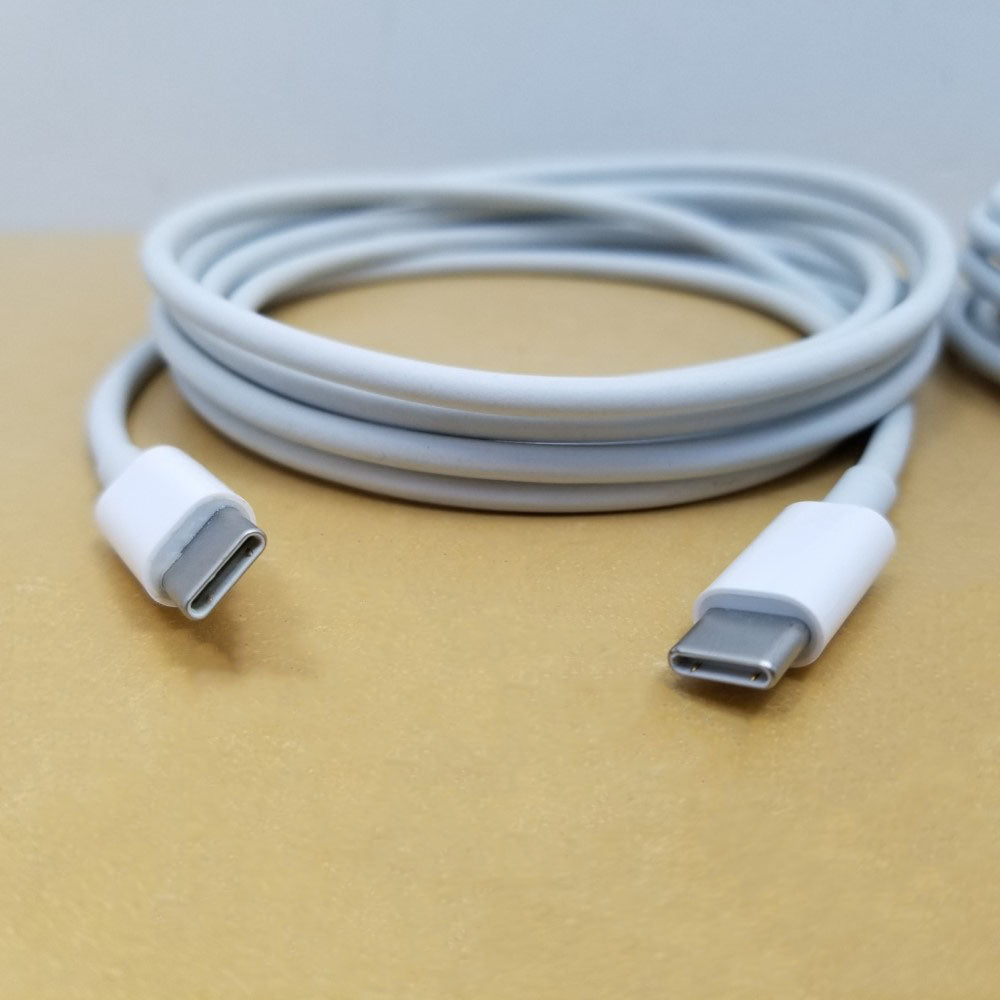 2x APPLE 6.6' (2m) USB-C Charge Cable MLL82AM/A Model A1739 - White