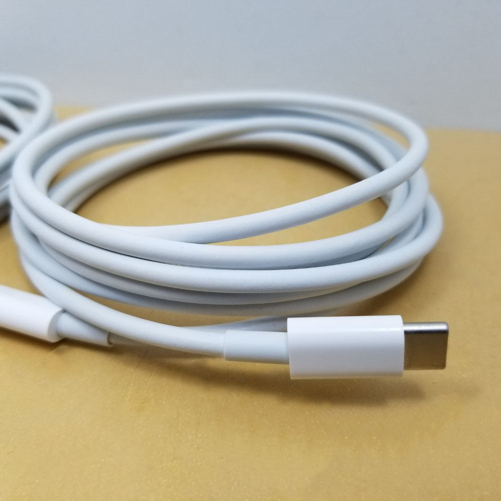 2x APPLE 6.6' (2m) USB-C Charge Cable MLL82AM/A Model A1739 - White