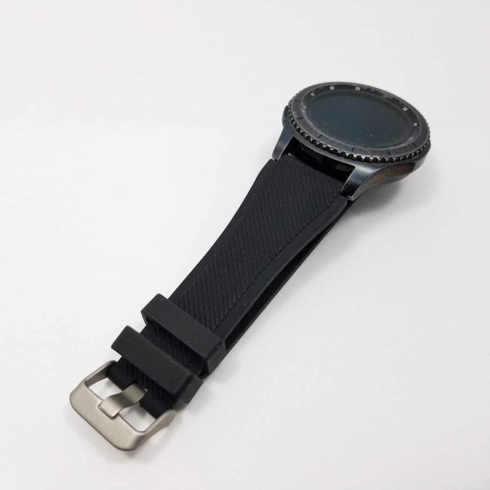 Samsung Gear S3 Frontier SM-R760 Smartwatch 46mm SM-R760NDAAXAR - Dark Gray