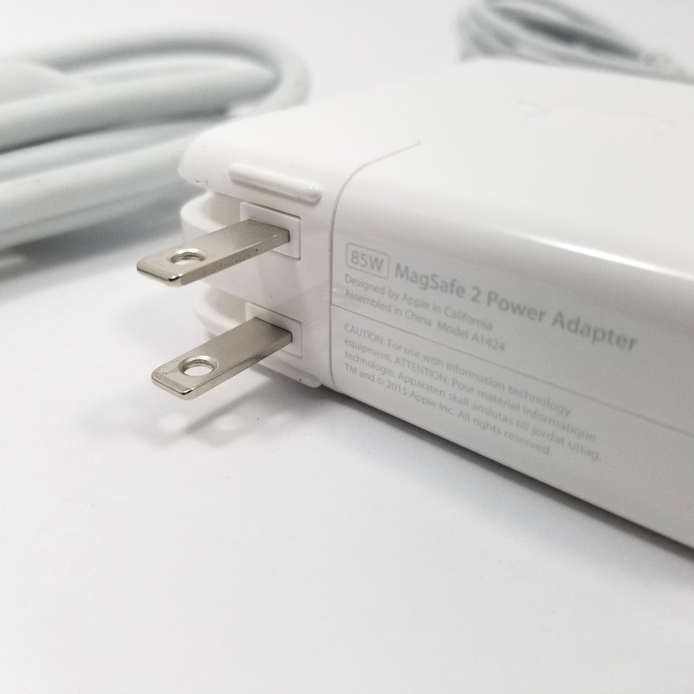 APPLE MagSafe 2 85W Power Adapter for 13" and 15" Apple MacBook Pro MD506LL/A A1424 - White