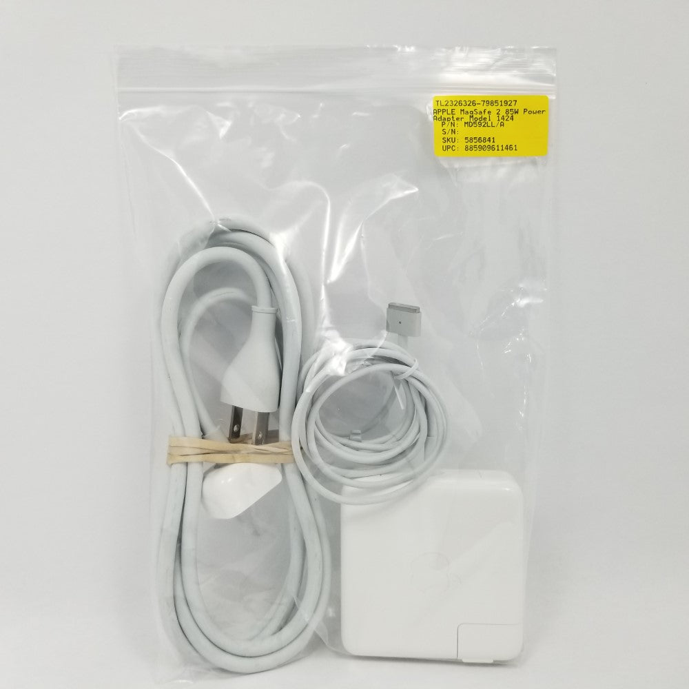 APPLE MagSafe 2 85W Power Adapter for 13" and 15" Apple MacBook Pro MD506LL/A A1424 - White