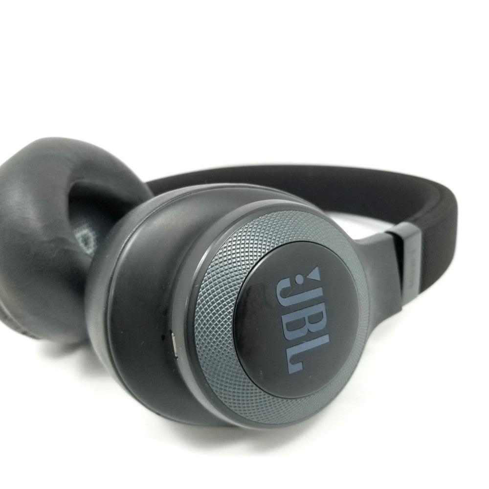 JBL E65BTNC Wireless Bluetooth Noise-Cancelling Headphones - Matte Black