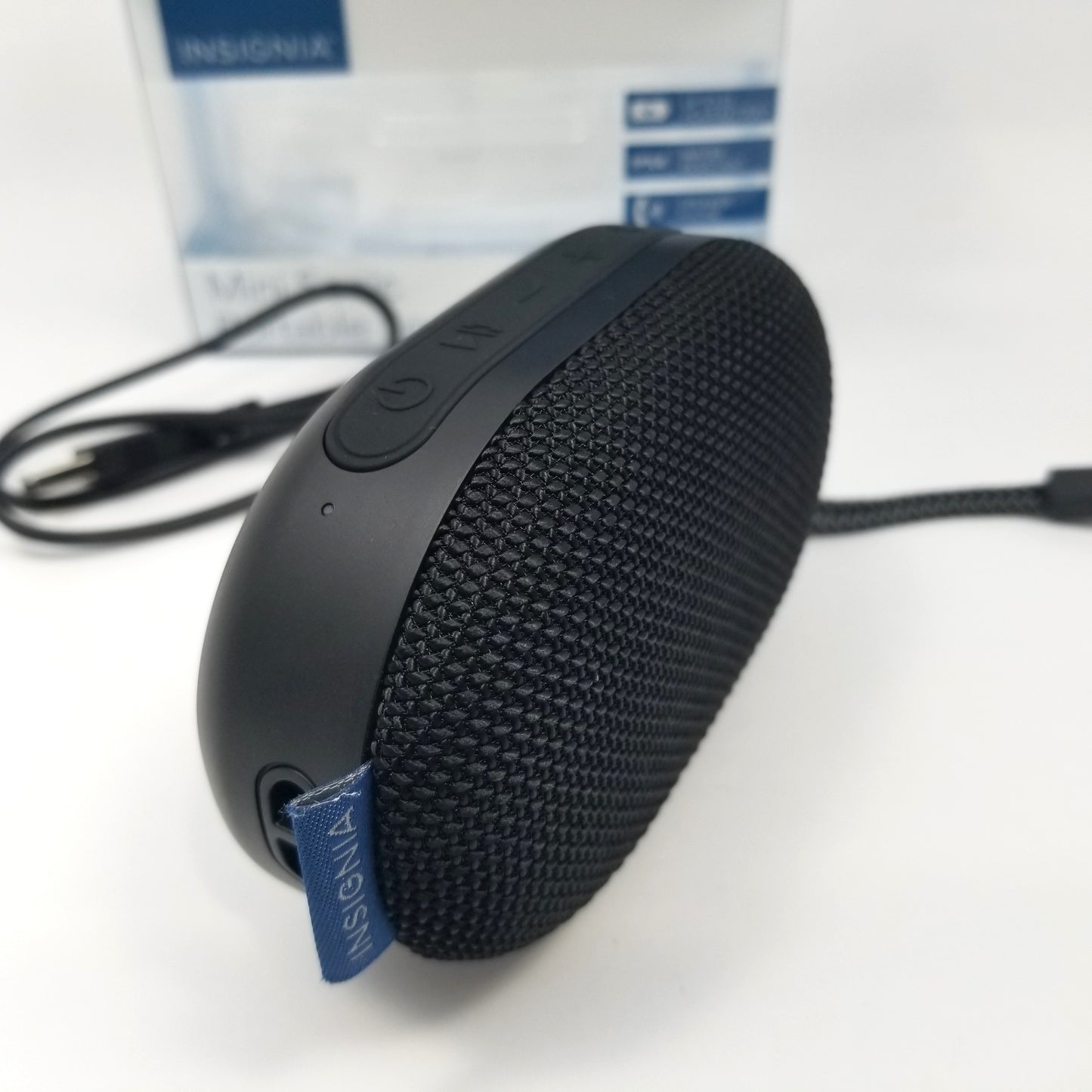 INSIGNIA Mini Sonic Portable Bluetooth Speaker NS-MINISONIC20 - Black