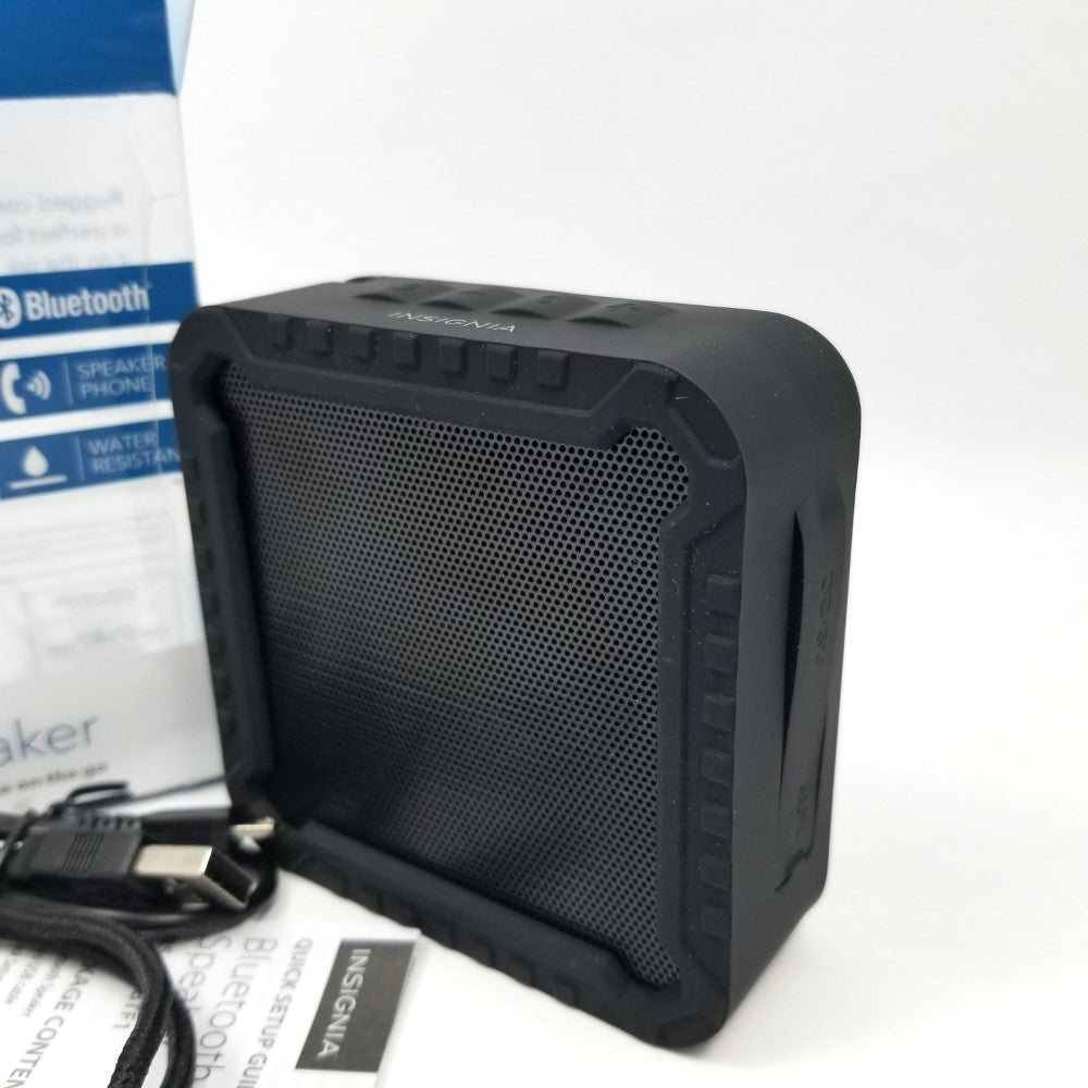 INSIGNIA Rugged Portable Bluetooth Speaker NS-CSPBTF1-BK - Black