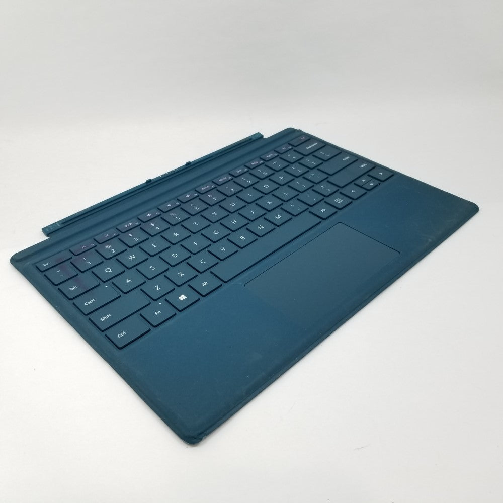 MICROSOFT Surface Pro Type Cover Keyboard Backlit QC7-00006 Model 1725 - Teal