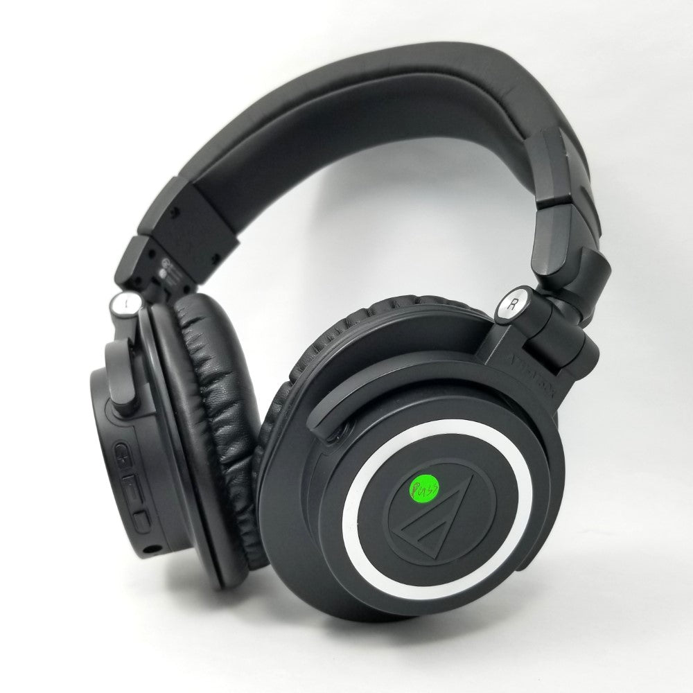 AUDIO-TECHNICA ATH-M50XBT Wireless Bluetooth Over-the-Ear Headphones - Black