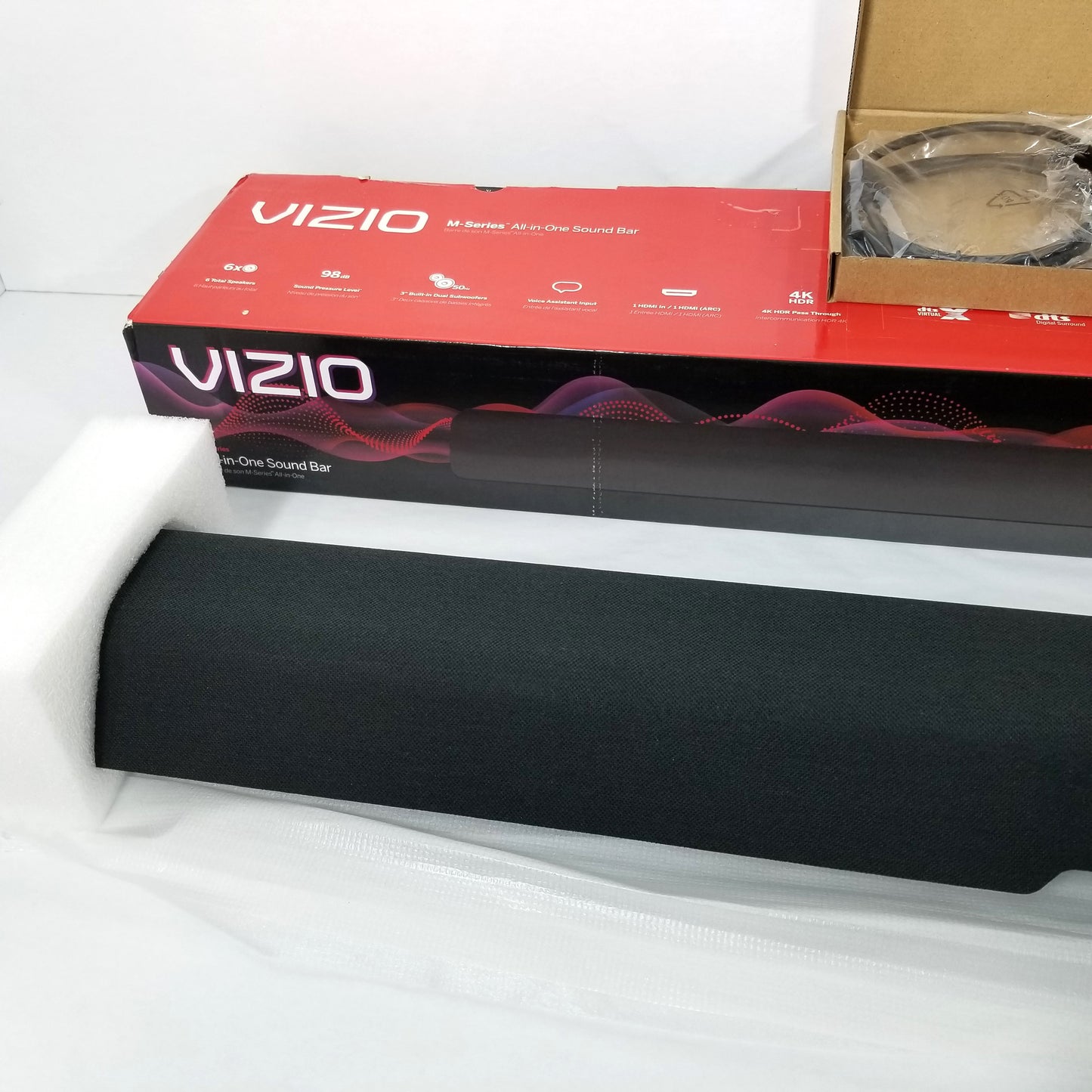 VIZIO M-Series 2.1 Ch. All-in-One Sound Bar System M21D-H8R - Dark Charcoal
