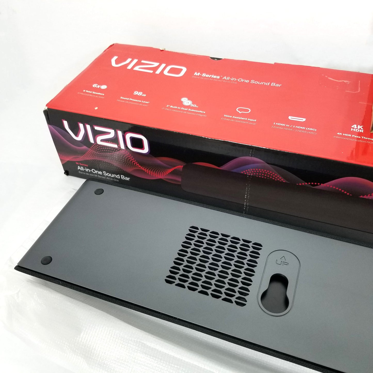 VIZIO M-Series 2.1 Ch. All-in-One Sound Bar System M21D-H8R - Dark Charcoal