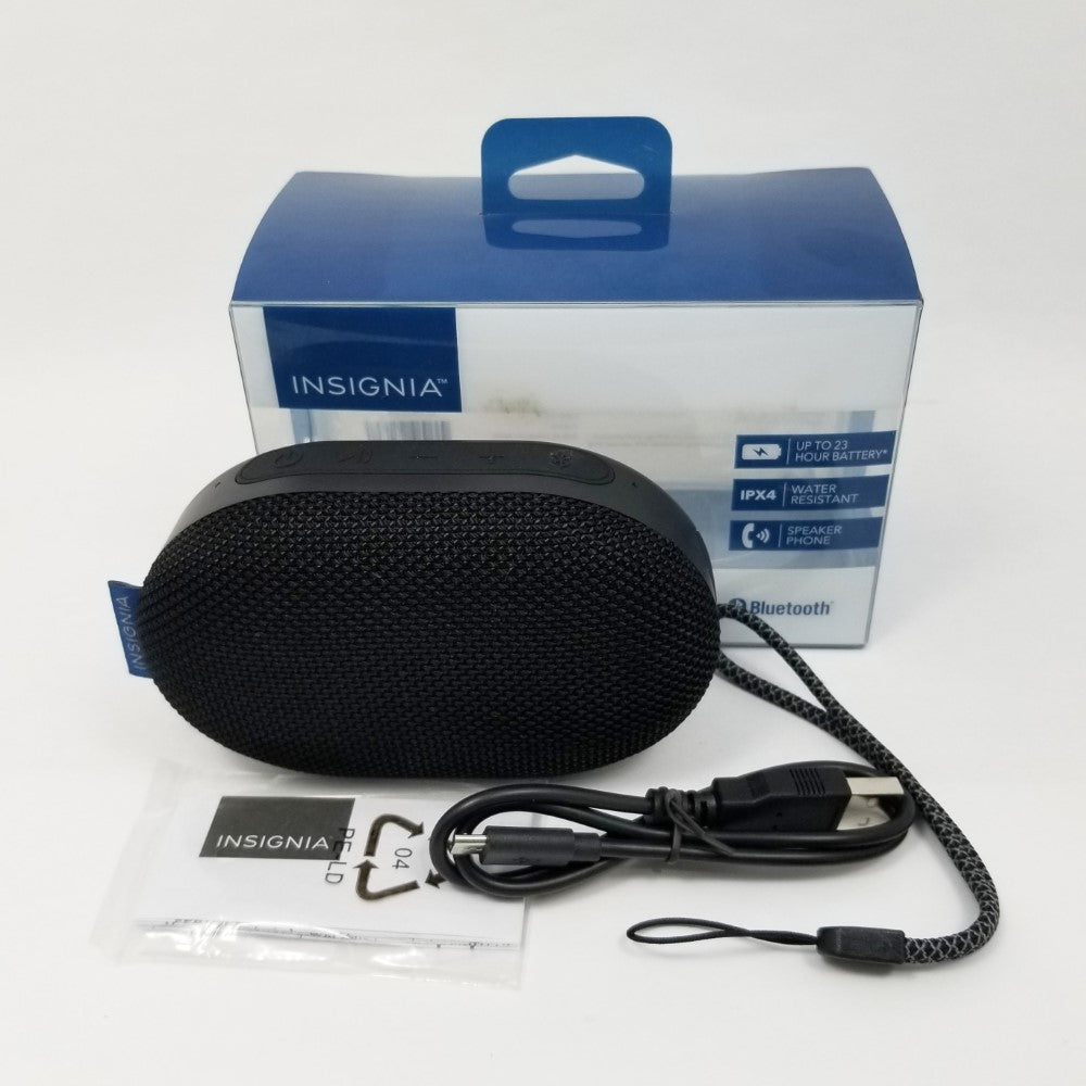 INSIGNIA Mini Sonic Portable Bluetooth Speaker NS-MINISONIC20 - Black