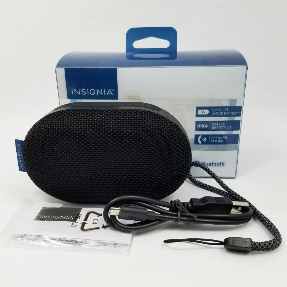 INSIGNIA Mini Sonic Portable Bluetooth Speaker NS-MINISONIC20 - Black
