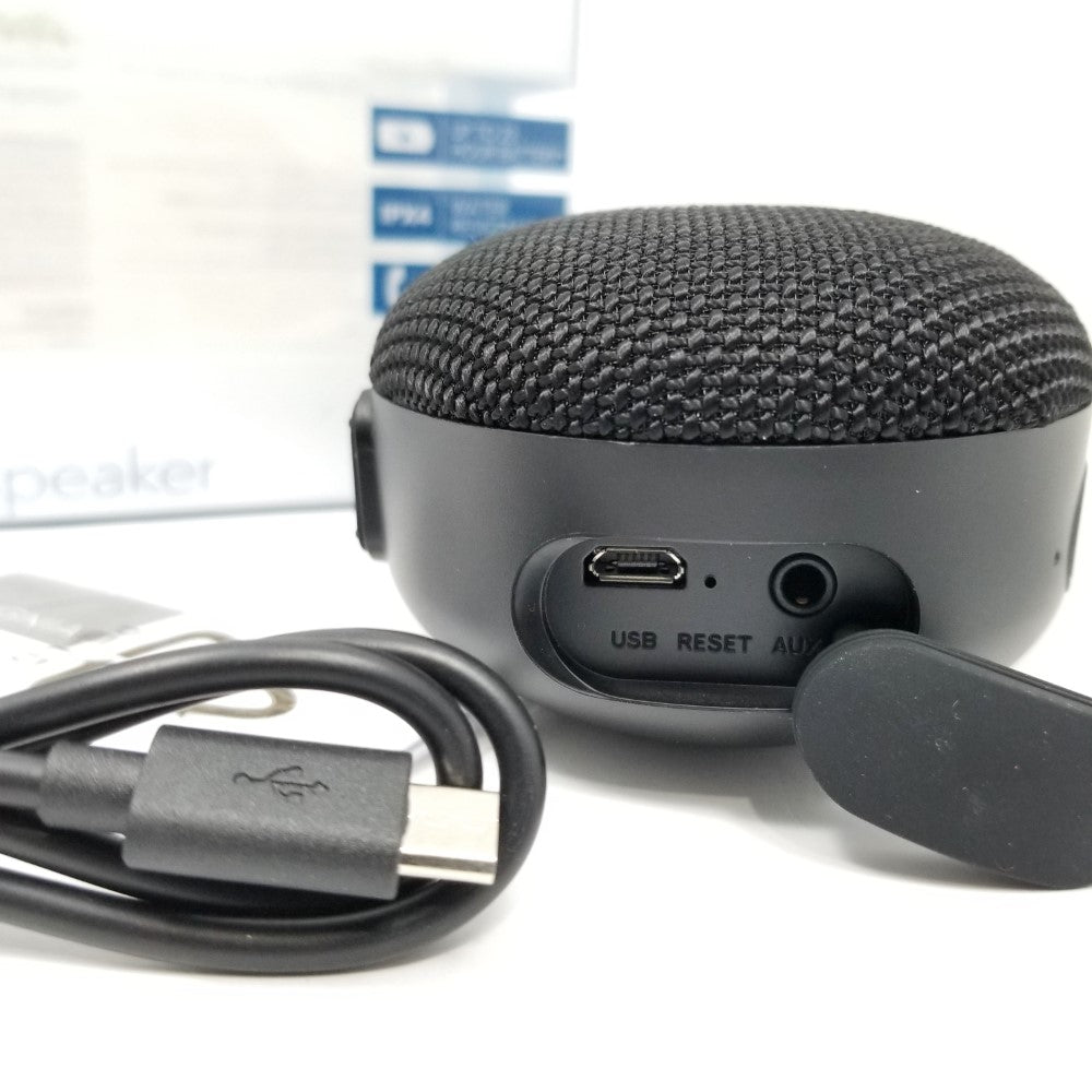 INSIGNIA Mini Sonic Portable Bluetooth Speaker NS-MINISONIC20 - Black