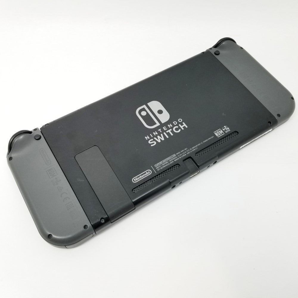 NINTENDO Switch Handheld Video Game Console 32GB Black HAC-001 with Gray Joy Cons