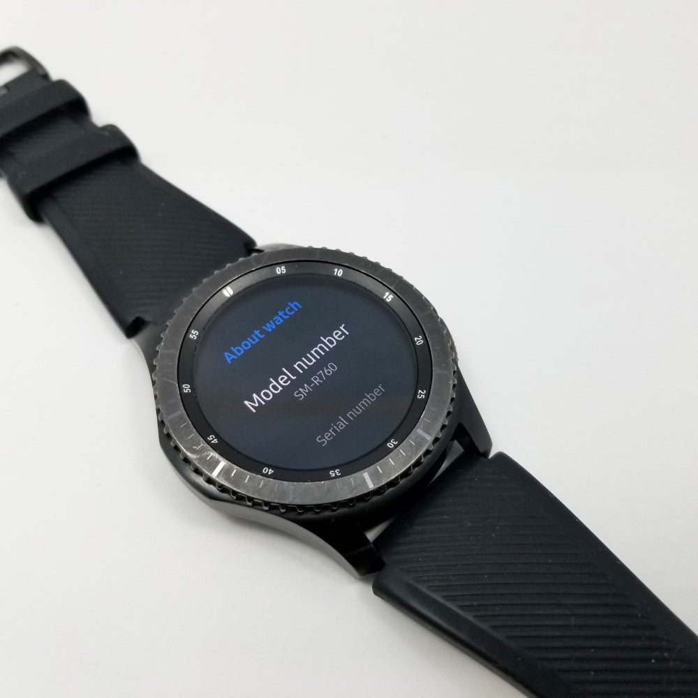 Samsung Gear S3 Frontier SM-R760 Smartwatch 46mm - Dark Gray