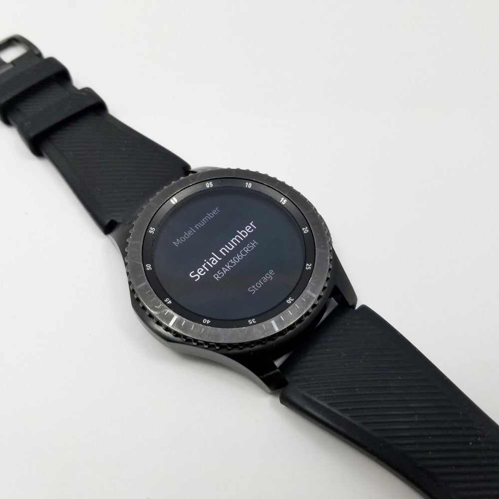 Samsung Gear S3 Frontier SM-R760 Smartwatch 46mm - Dark Gray