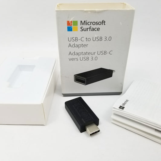 MICROSOFT Surface USB-C to USB-A Adapter JTY-00001 Model 1861 - Black