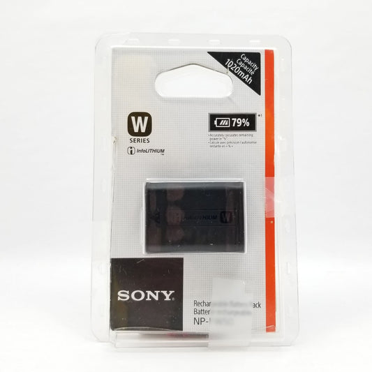 SONY Rechargeable Lithium-Ion Battery Pack for 1080 mAh NP-FW50 - Black