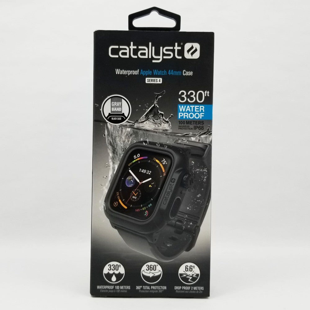 CATALYST Waterproof Case and Band for Apple Watch Series 4 (44mm) - Space Gray