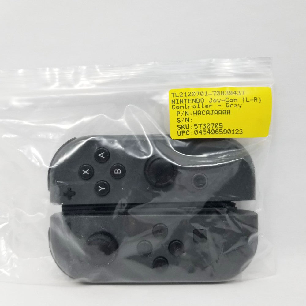 NINTENDO Joy-Con (L-R) Wireless Controllers for Nintendo Switch HACAJAAAA - Gray