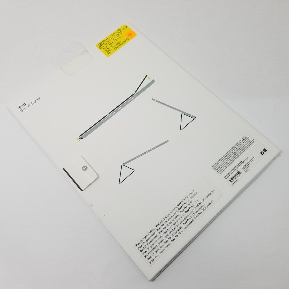 APPLE Smart Cover for Pad Pro and iPad Air - back of packaging