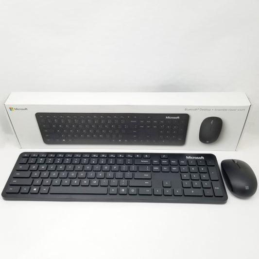 MICROSOFT Full-size Bluetooth Mechanical Keyboard and Mouse QHG-00001 - Black