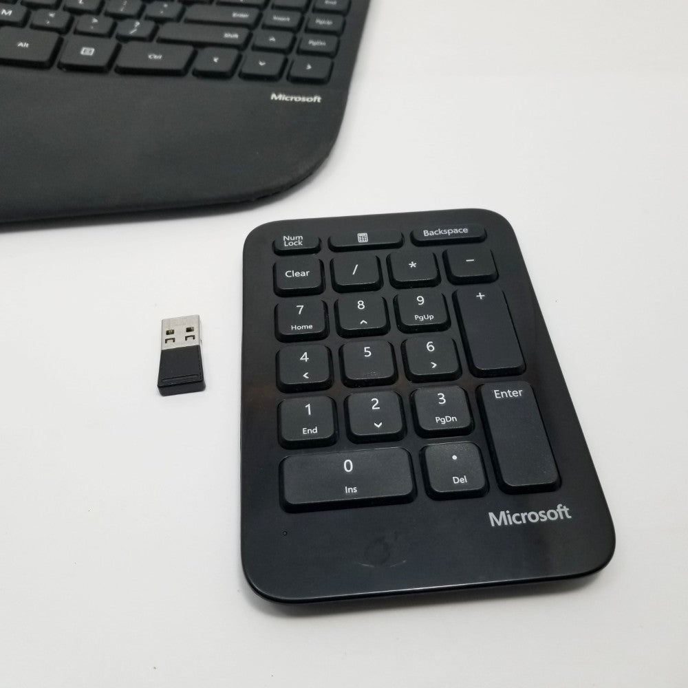 MICROSOFT Sculpt Ergonomic Desktop Wireless USB Keyboard 10-key pad and receiver