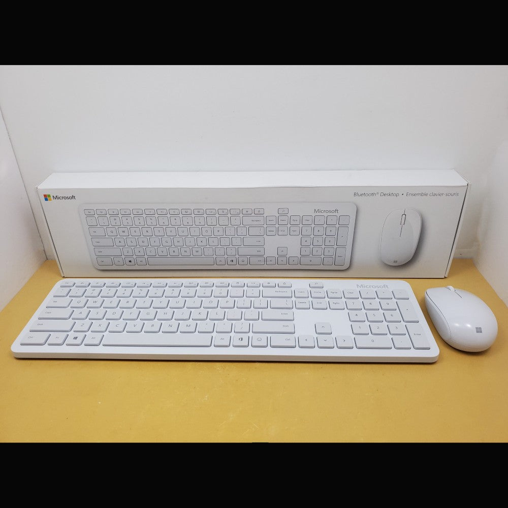 MICROSOFT Wireless Bluetooth Keyboard and Mouse QHG-00031 - Glacier
