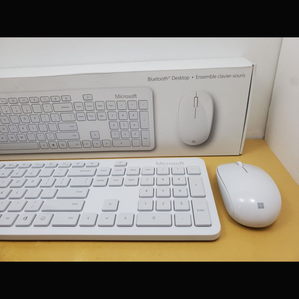 MICROSOFT Wireless Bluetooth Keyboard and Mouse QHG-00031 - Glacier