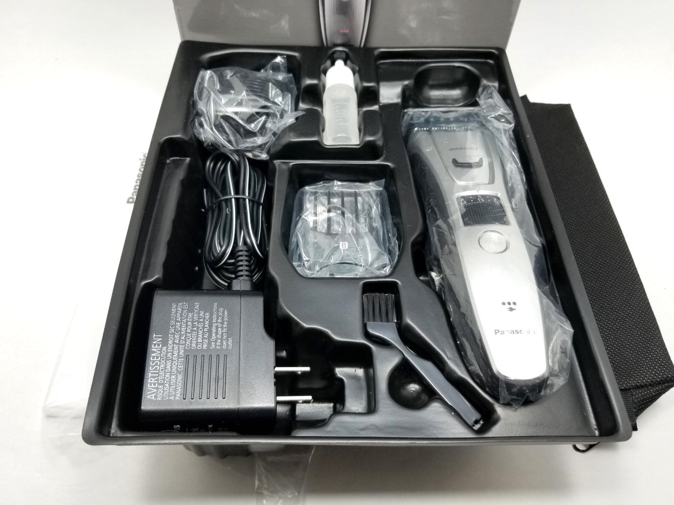 PANASONIC Men’s All-in-One Facial Beard Body Hair Groomer ER-GB80 - Silver