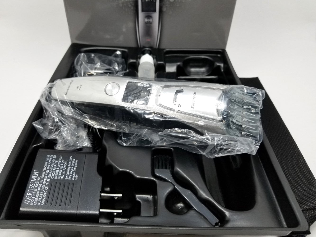 PANASONIC Men’s All-in-One Facial Beard Body Hair Groomer ER-GB80 - Silver