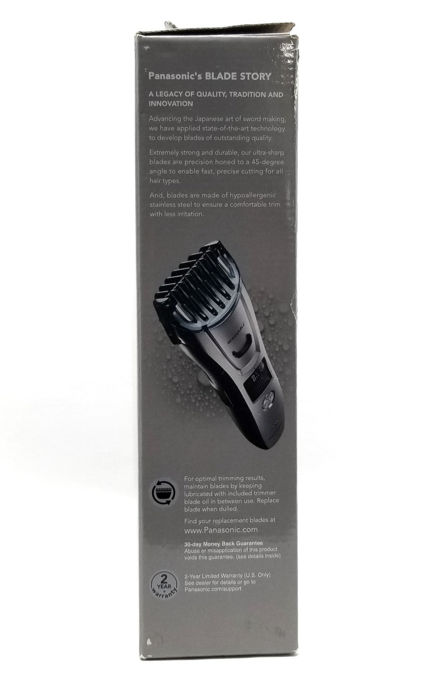 PANASONIC Men’s All-in-One Facial Beard Body Hair Groomer ER-GB80 - Silver