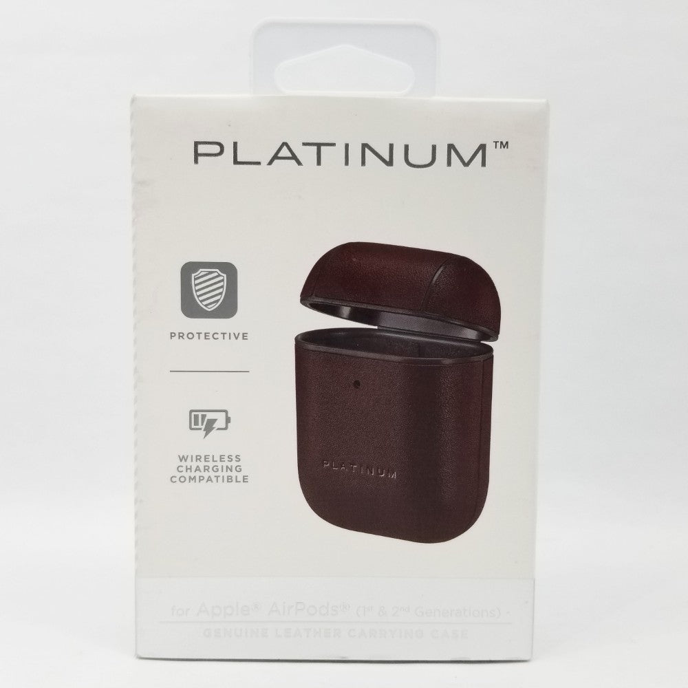 Brown leather case for Apple  Airpods