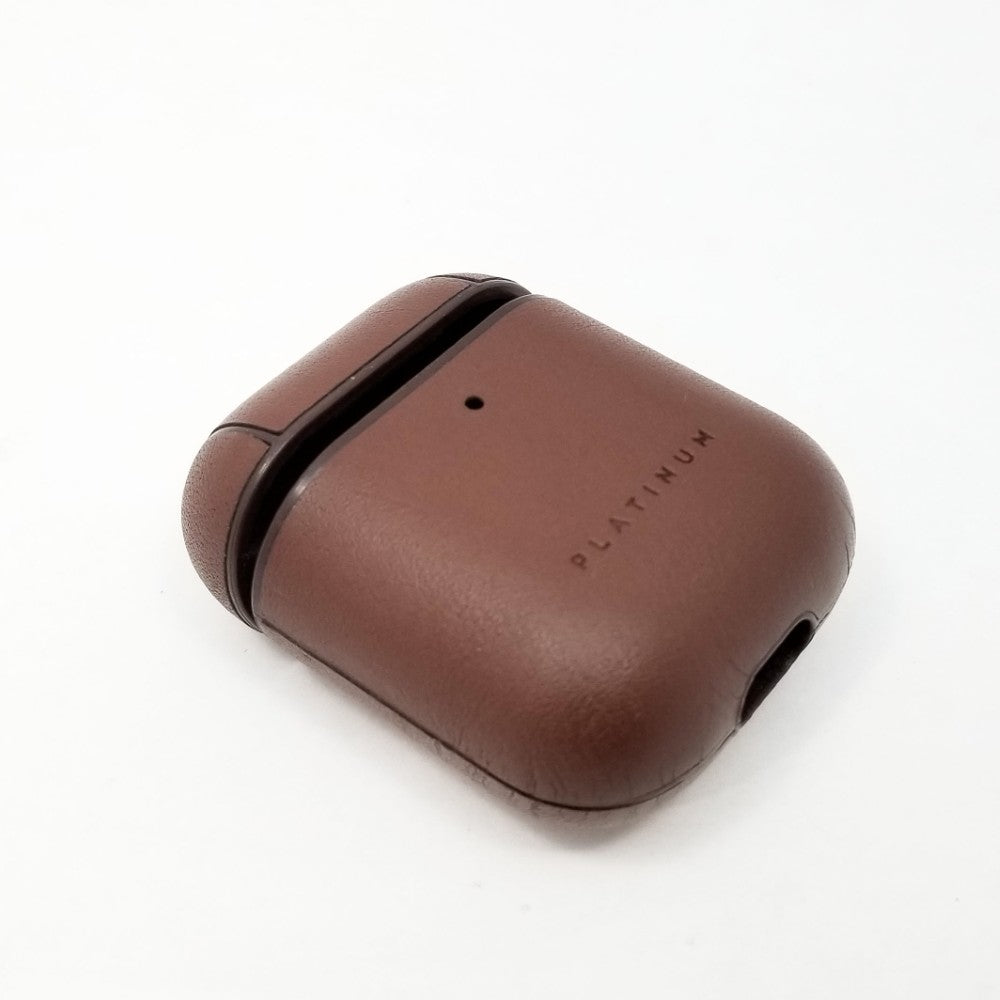 Brown leather case for Apple  Airpods