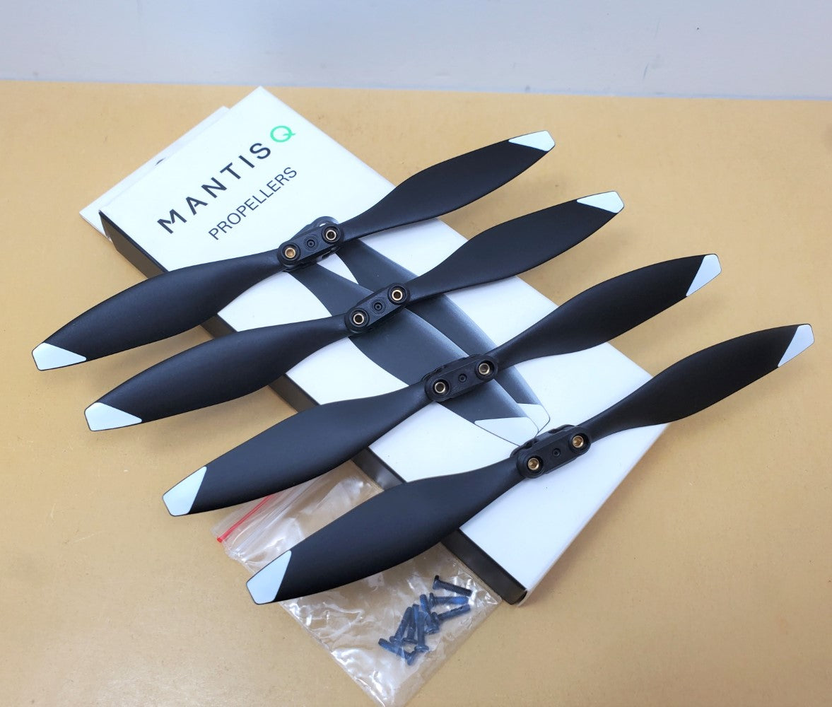 YUNEEC - Propeller set for Mantis Q (4-Count) YUNMQ101 - Black