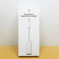 APPLE Thunderbolt-to-Gigabit Ethernet Adapter Cable MD463LL/A (A1433) - White