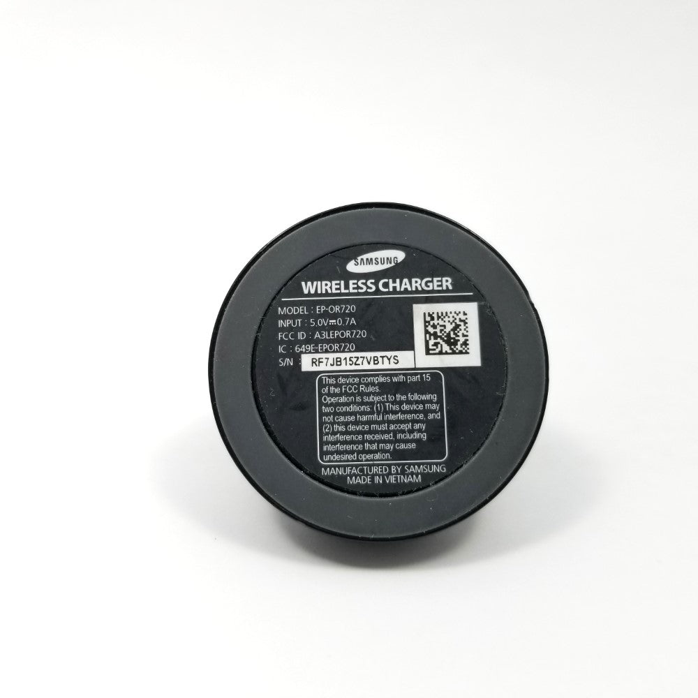 Genuine Samsung Galaxy Gear S2 SmartWatch Wireless Charger Dock Cradle EP-OR720 - Black