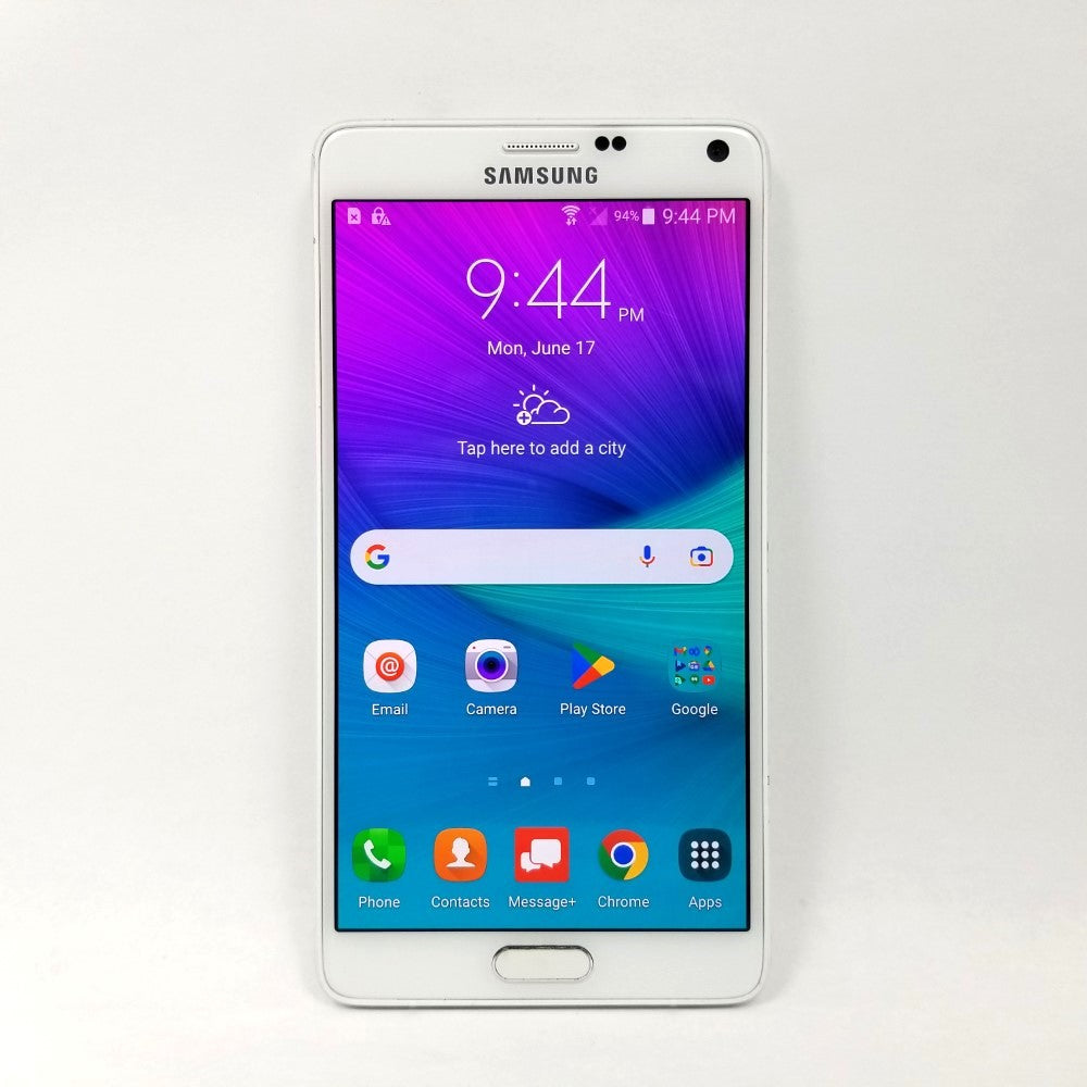 SAMSUNG Galaxy Note 4 SM-N910V (Verizon) 32GB Android Smartphone - White