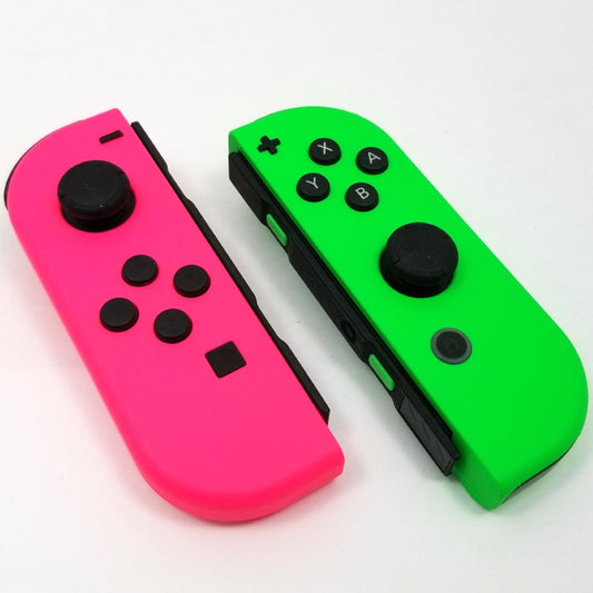 NINTENDO Joy-Con (L/R) Wireless Controllers for Nintendo Switch HACAJAHAA - Neon Pink/Neon Green