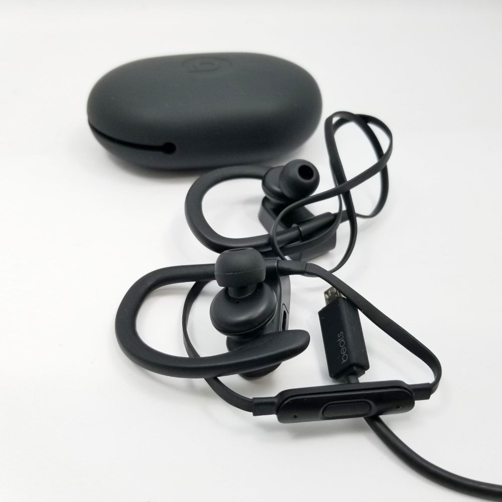 BEATS by Dr. Dre Powerbeats Wireless Bluetooth Headphones earbuds ML8V2LL/A - Black