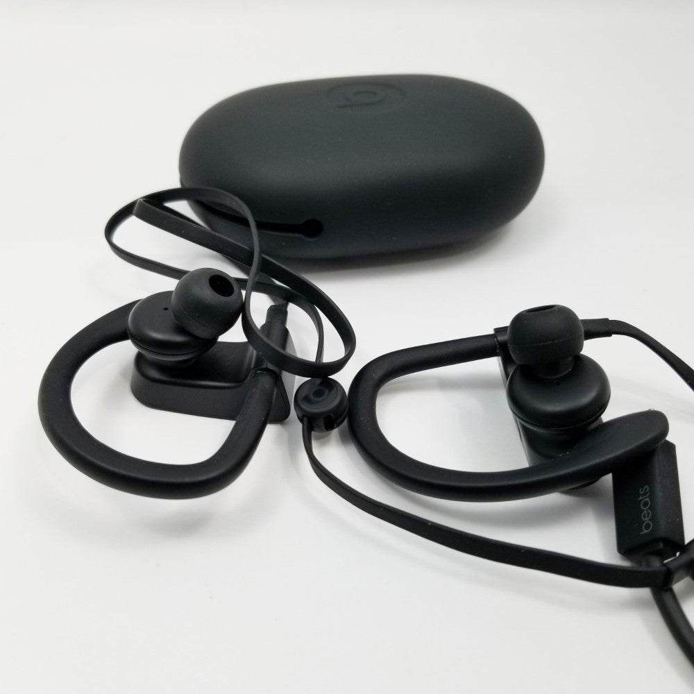 BEATS by Dr. Dre Powerbeats Wireless Bluetooth Headphones earbuds ML8V2LL/A - Black