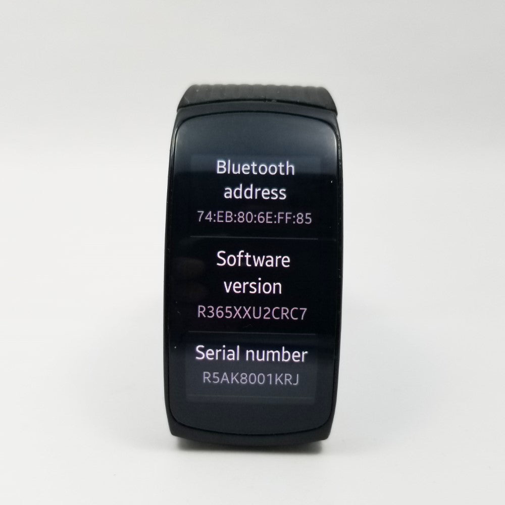 Samsung Gear Fit2 Pro SM-R365 Smart Watch Activity Fitness Band Black - Small