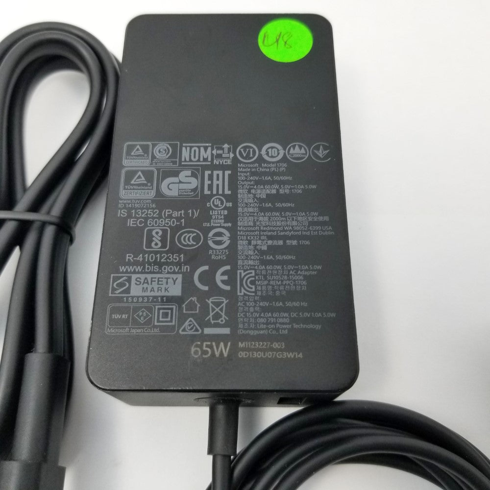 MICROSOFT Surface 65W Power Supply Adapter Charger