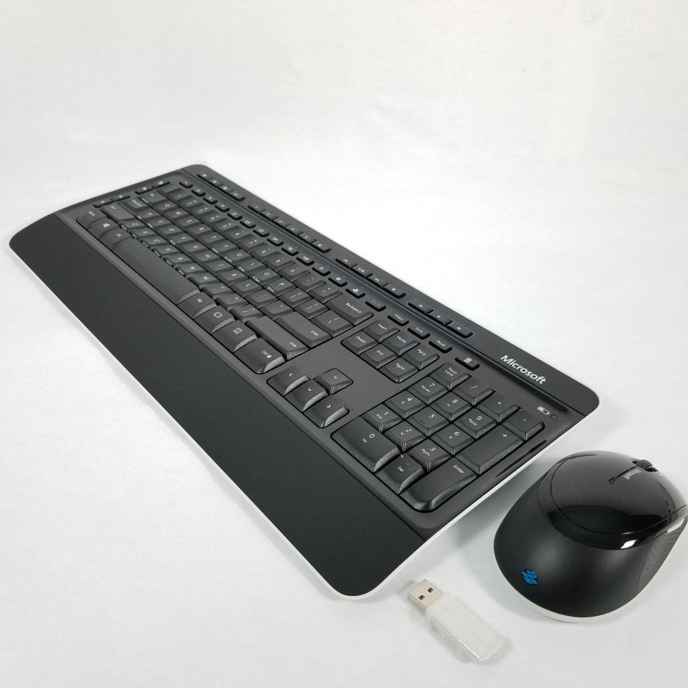MICROSOFT Wireless Desktop 3050 Keyboard and Mouse 1729 - Black