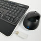 MICROSOFT Wireless Desktop 3050 Keyboard and Mouse 1729 - Black
