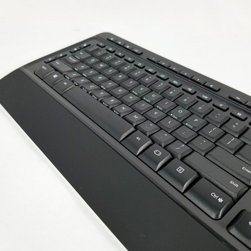 MICROSOFT Wireless Desktop 3050 Keyboard and Mouse 1729 - Black