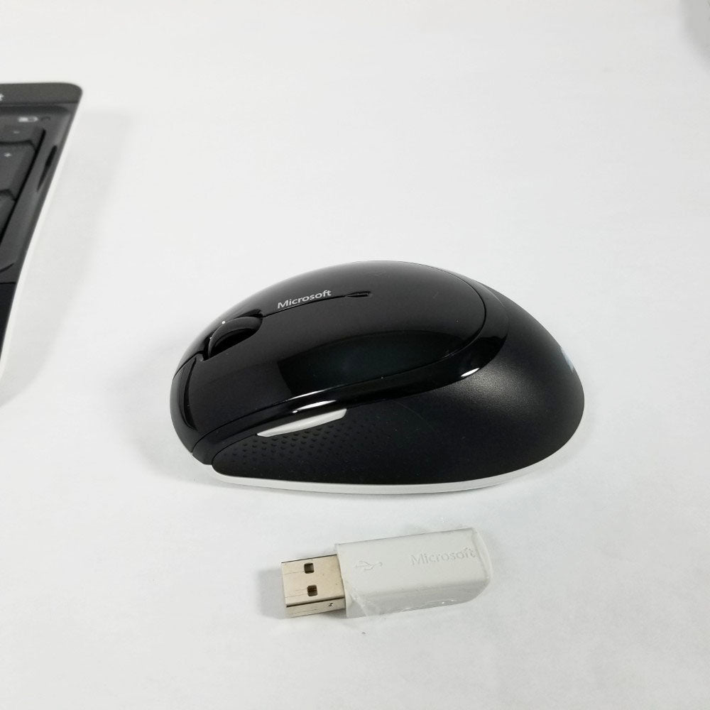 MICROSOFT Wireless Desktop 3050 Keyboard and Mouse 1729 - Black