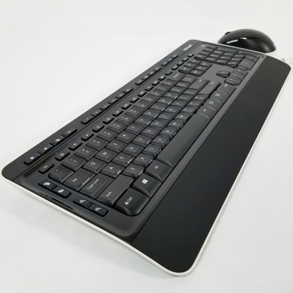MICROSOFT Wireless Desktop 3050 Keyboard and Mouse 1729 - Black