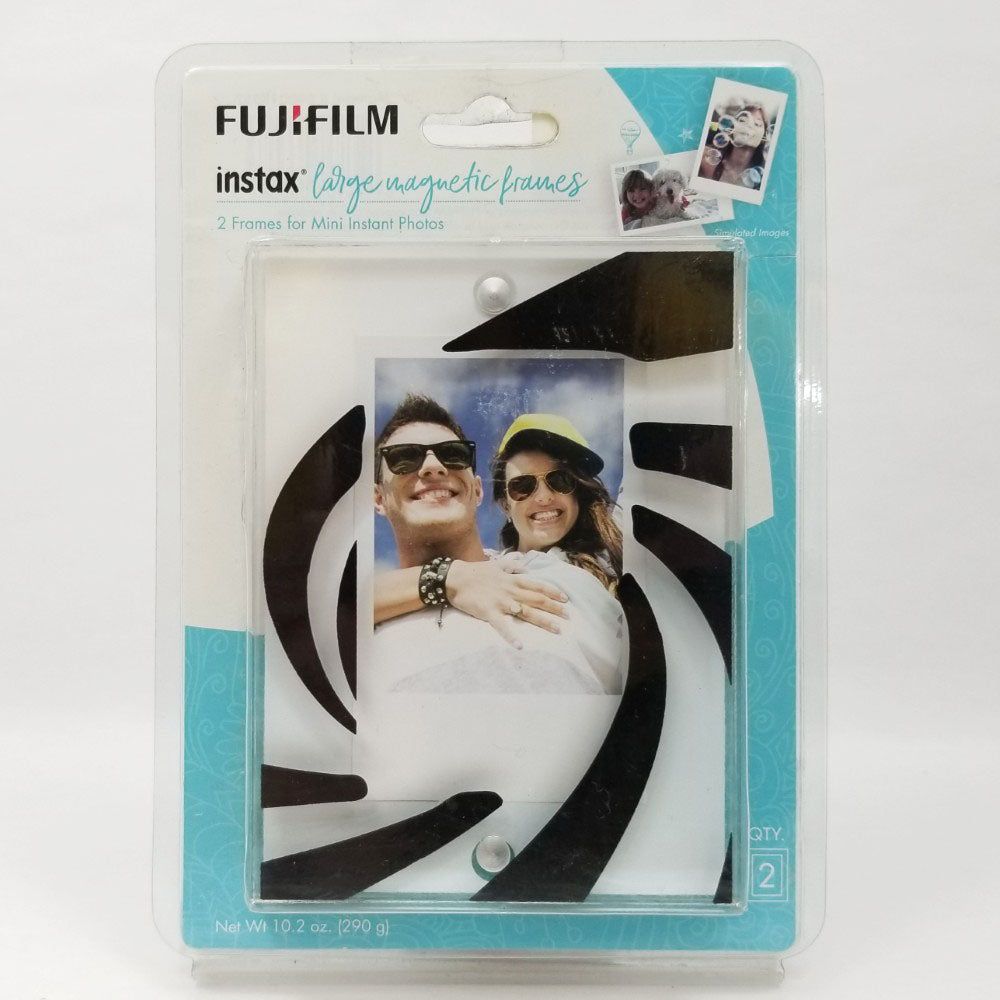 FUJIFILM Large Magnetic Photo Picture Frames (2-Pack) - Dots