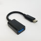USB adapter with Type-C connector on a white background