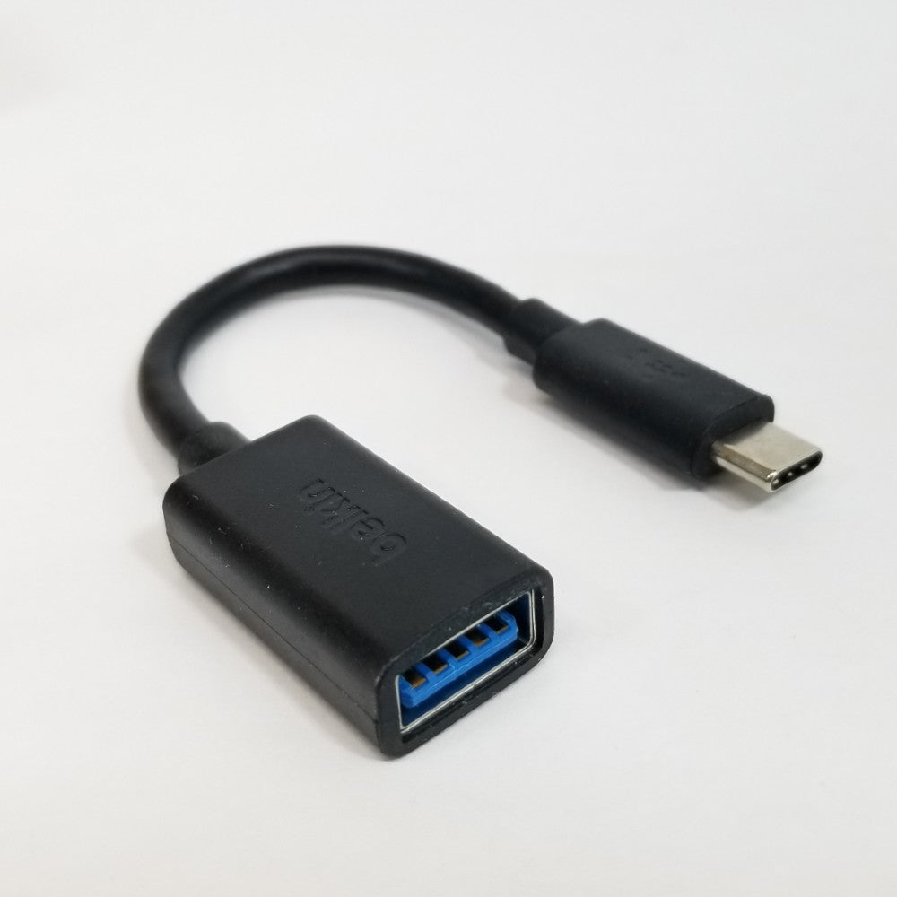 USB adapter with Type-C connector on a white background
